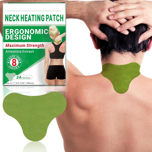 20Pcs Neck Patches Warming Herbal Plaster Maximum Strength Heat Patches
