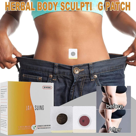 100 PCS Natural Belly Slim Patch