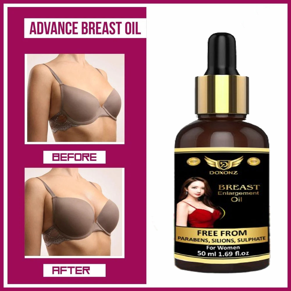 2 Pack Advance Natural Breast Enlargement Oil 60ml